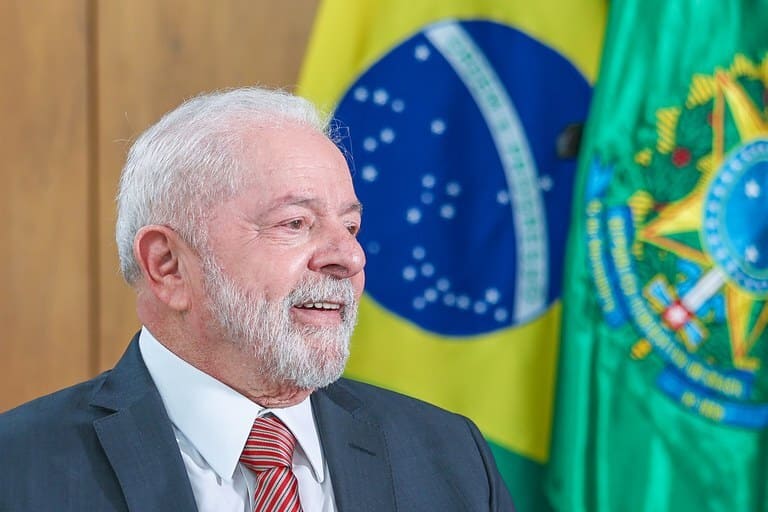 Presidente do Brasil Lula - Luis Inacio Lula da Silva